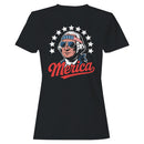 'Merica Patriotic Retro George Washington Women's T-shirt