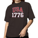 USA 1776 Distressed Vintage Women's T-shirt
