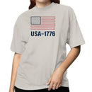 USA Est. 1776 American Flag Women's T-shirt