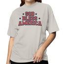 God Bless America Patriotic Stars Women's T-shirt