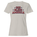 God Bless America Patriotic Stars Women's T-shirt