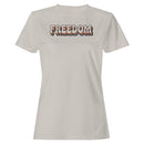Freedom Vintage Retro Rainbow Women's T-shirt