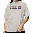 Freedom Vintage Retro Rainbow Women's T-shirt