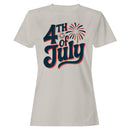 4th of July Retro Fireworks Women's T-shirt