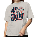 4th of July Retro Fireworks Women's T-shirt
