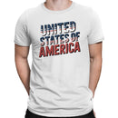 USA Distressed Design Men's T-shirt