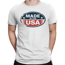 Vintage Made in USA Badge Design Men's T-shirt