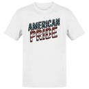 American Pride Distressed Flag Graphic Men's T-shirt