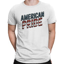 American Pride Distressed Flag Graphic Men's T-shirt