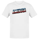 America Proud Distressed Bold Design Men's T-shirt
