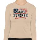 Stars and Stripes American Flag Women's Long Sleeve