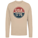 USA Since 1776 Vintage Patriotic Women's Long Sleeve