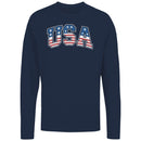 USA Patriotic Stars & Stripes Women's Long Sleeve