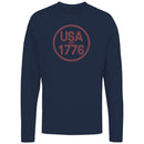 USA EST 1776 Patriotic Vintage Women's Long Sleeve