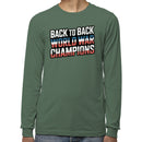 USA Back to Back World War Champs Men's Long Sleeve