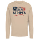 Stars and Stripes American Flag Men's Long Sleeve Shirt