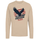 Freedom Flies Patriotic Bald Eagle Men's Long Sleeve
