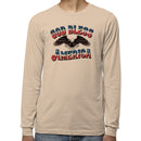 God Bless America Eagle Men's Long Sleeve Shirt