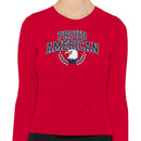 Proud American Bald Eagle Emblem Women's Long Sleeve