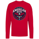 American Made Eagle Emblem 1776 Women's Long Sleeve