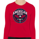 American Made Eagle Emblem 1776 Women's Long Sleeve