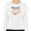 Proud To Be An American Vintage Women's Long Sleeve