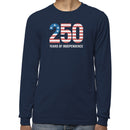 250 Years of Independence USA Men's Long Sleeve Shirt