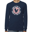 Land of the Free Eagle Men's Long Sleeve Shirt