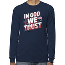 In God We Trust Patriotic Men's Long Sleeve T-Shirt