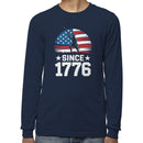 Patriotic Since 1776 American Heritage Men's Long Sleeve