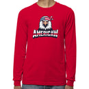 America Patriotic Eagle Bandana Art Men's Long Sleeve