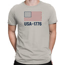 USA Est. 1776 American Flag Men's T-shirt