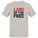 Land of the Free Patriotic Men's T-shirt