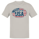 Made in USA Vintage Flag Design Men's T-shirt