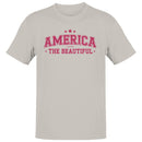 America the Beautiful Patriotic Stars Men's T-shirt