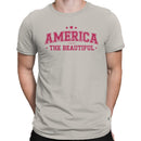 America the Beautiful Patriotic Stars Men's T-shirt