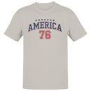 America 76 Patriotic Stars Retro Men's T-shirt