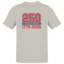 250 Years of Freedom 1776-2026 Men's T-shirt