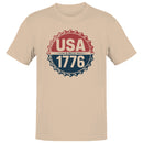 USA Since 1776 Vintage Patriotic Men's T-shirt