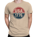 USA Since 1776 Vintage Patriotic Men's T-shirt