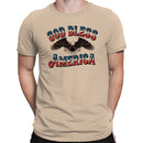 God Bless America Patriotic Eagle Men's T-shirt