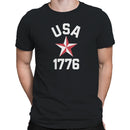 USA 1776 Patriotic Star Men's T-shirt