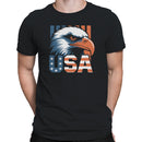 USA Bald Eagle Patriotic Men's T-shirt