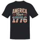 America Tour 1776 Vintage Patriotic Men's T-shirt