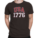 USA 1776 Distressed Vintage Men's T-shirt