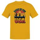 Born in the USA Retro Desert Sunset Men's T-shirt