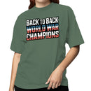 Back to Back World War Champions USA Women's T-shirt
