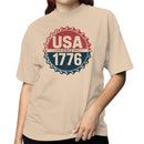 USA Since 1776 Vintage Patriotic Women's T-shirt
