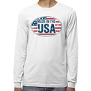 Made in USA Vintage Flag Men's Long Sleeve T-Shirt