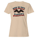 God Bless America Patriotic Eagle Women's T-shirt